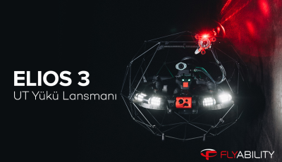 Flyability Elios 3 UT Lansmanı